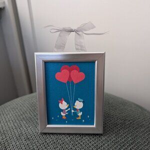 Disney Wonderground Gallery | Donald Duck and Daisy Duck Small Framed Art